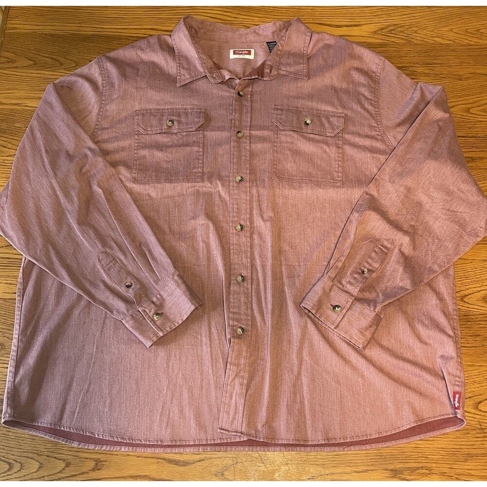 Lot of 2 Men's 3XL Long Sleeve Shirts - Picture 2 of 13